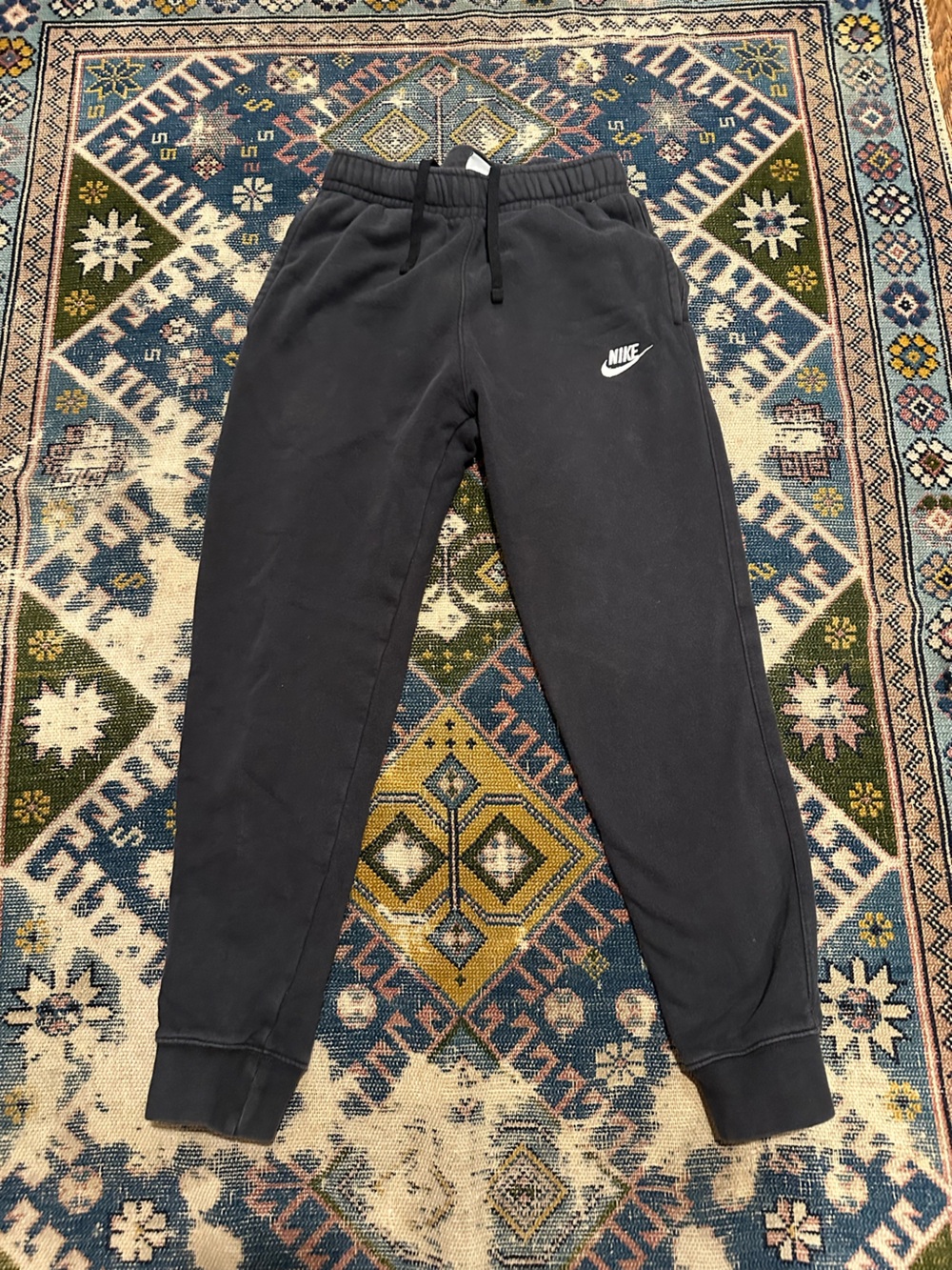 Nike Boys Black Athletic Sweatpants, size XS